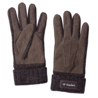 TIEMCO Foxfire Classic Wool Kint Gloves (Brown) Free Size