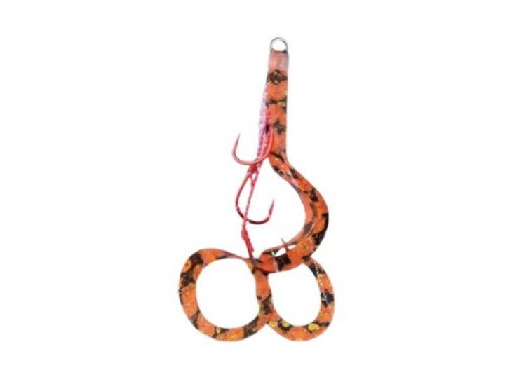 START Replacement Unit Triple Hook Short Curly S #66 Striped Zebra (2 pcs)