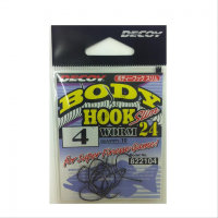 DECOY Body Hook Slim Worm 24 4