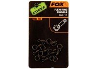 FOX EDGES Flexi Ring Swivels Size 11 (10pcs)