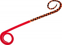 DAIWA Kohga Silicone Necktie Twin Curly R #Check Orange+Kohga Red