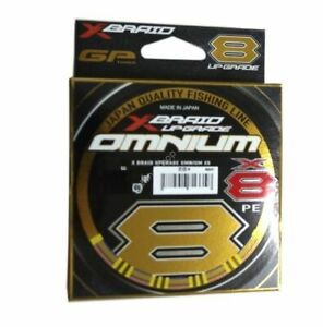 YGK XBraid Omnium X8 Upgrade [10m x 5color] 300m #5 (36kg)