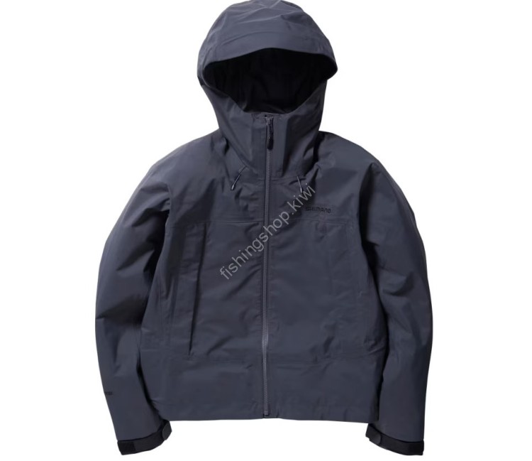 SHIMANO RA-025X Gore-Tex Short Rain Jacket (Blue Charcoal) WM