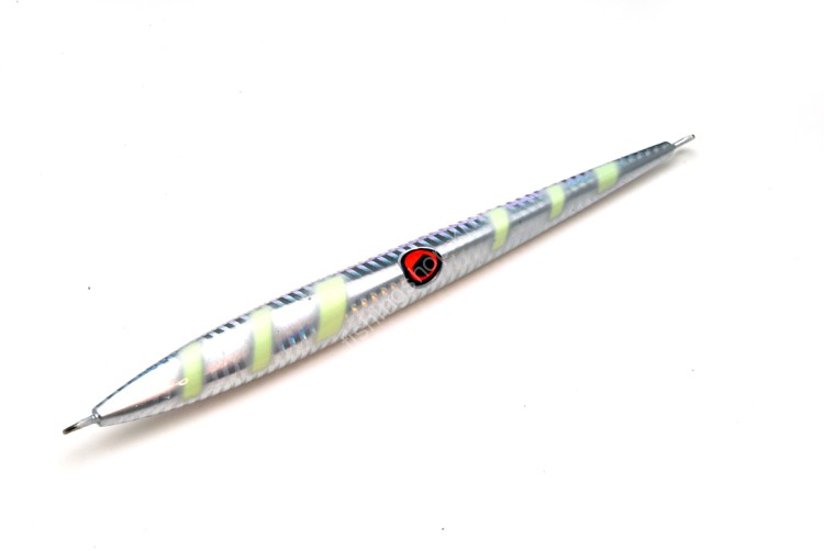 RISE JAPAN Rise Jig 125g #RJ09 Zebra Glow