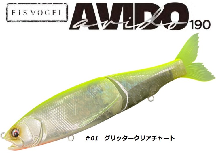 EIS VOGEL Avido190 #01 Glitter Clear Chart