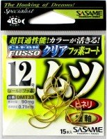 SASAME Mutsu Hook DMT33 [Gold Fluorine] #12