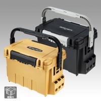 MEIHO BM-9000 Bucket Mouth Tackle Box #Ochre