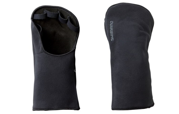 SHIMANO GL-033W Gore-Tex Windstopper Fleece Hand Warmer Plus (Black) M