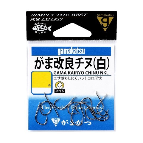 GAMAKATSU 12321 Gama KAiryo Chinu NKL [White] #2