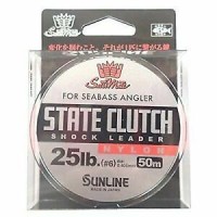 SUNLINE Saltymate State Clutch Shock Leader [Clear] 50m #6 (25lb)