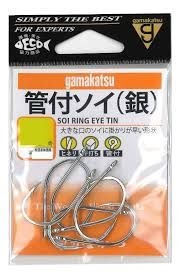 GAMAKATSU Soi Ring Eye [Silver] #22 (6pcs)