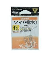 GAMAKATSU Soy Bari [Silver] #15 (10pcs)