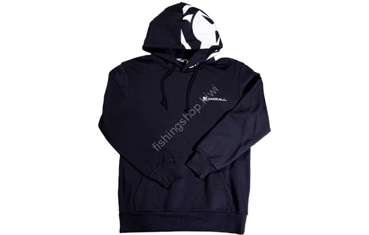 JACKALL Big Logo Hoodie S #Black