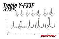 KATSUICHI Treble Y-F33F [Silky Black] #1