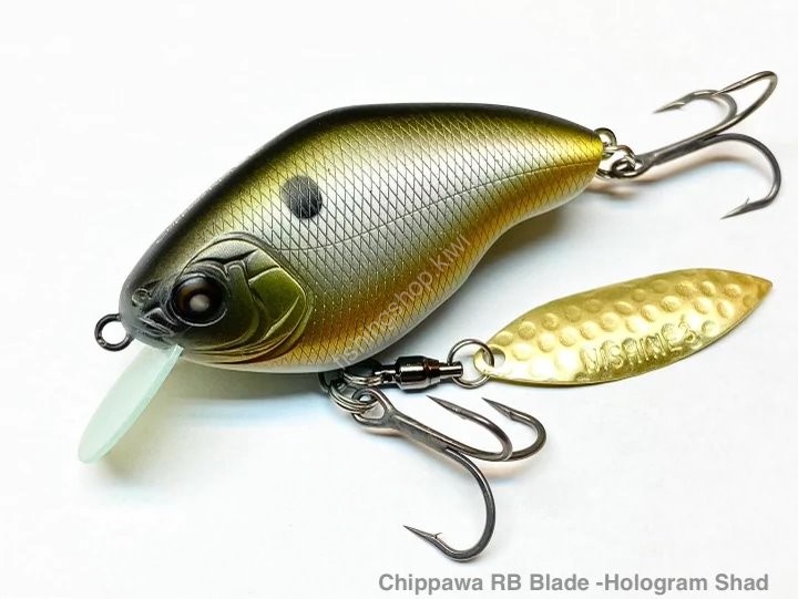 NISHINE Chippawa RB Blade #10 Hologram Shad