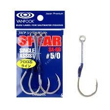 VANFOOK Spear Singer Assist SA-60 [Silver] #2/0 (3pcs)