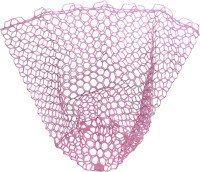 PROX Spare Rubber Landing Net 19 Type Depth 45cm #Net Pink