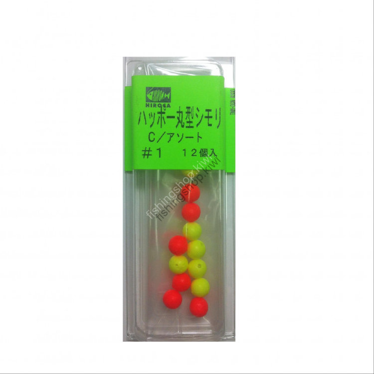 HIROCA CORPORATION Foam Round Type Shimori [Color Assorted] #1
