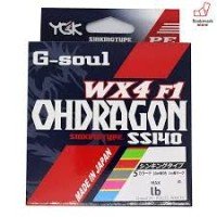 YGK G-Soul Ohdragon WX4 F1 SS140 [Multicolor] 200m #1.2 (18.5lb)