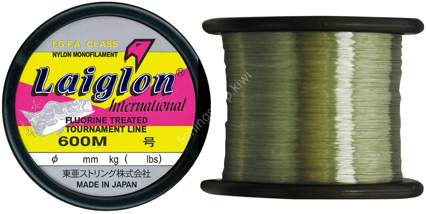 RAIGLON Laiglon International [Mist Green] 600m #8 (35lb) Fishing