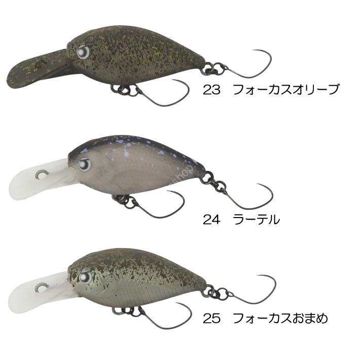 RODIO CRAFT RC Deep Cra-Pea LC Max (F) 37.5mm 4.4g #23 Focus Olive