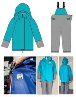 OTHER BRANDS LOGOS Hypermarine Excel Custom Order Jacket [Turquoise x Gray] 3L