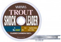 VARIVAS Trout Shock Leader [Natural] 30m #1 (4lb)