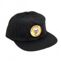 RAD SENSE Skull Patch Snapback Cap Black