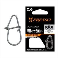 DAIWA Presso Snap [Matte Black] SSS (9pcs)