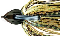 DEPS Flat Back Jig 1/4oz Silicone Skirt #24 Scale Root Beer