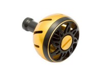 SLP WORKS Daiwa Aluminum Round Knob L #Gold