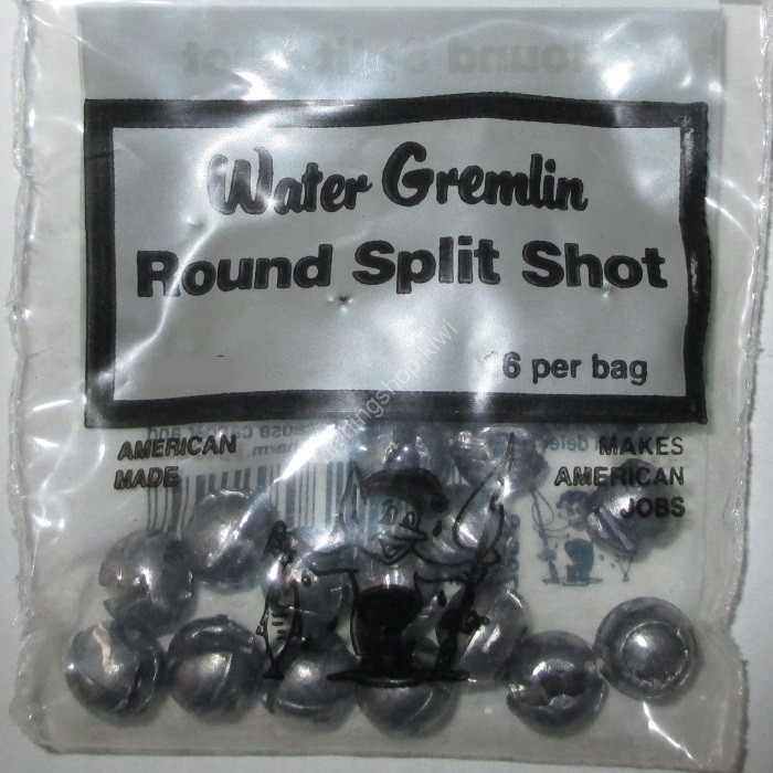 WATER GREMLIN Round Split Shot WG735-3/0