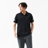 DAIWA DE-7925 Short Sleeve Polo Shirt [Black x White] 3XL