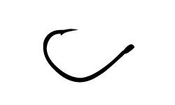 DAIWA Bassers Worm Hook SS Wacky #2/0 (5pcs)