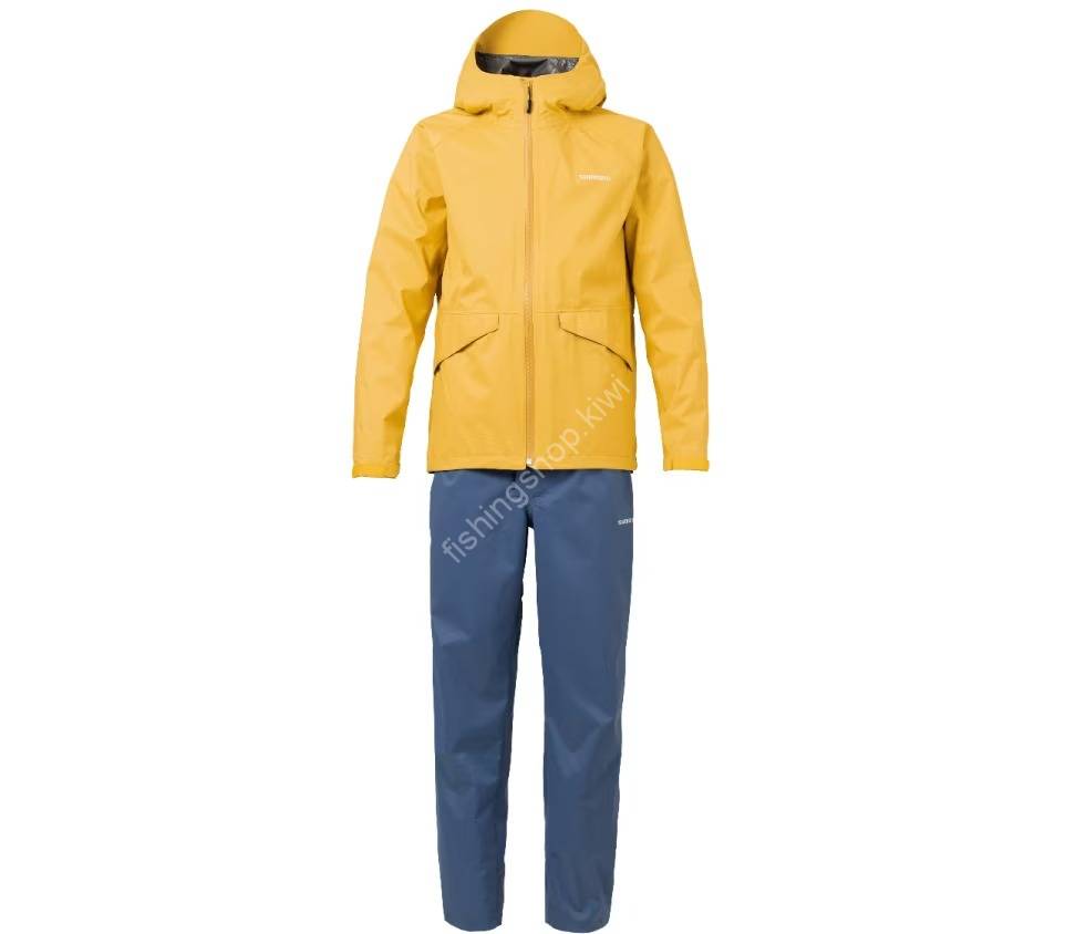 SHIMANO RA 005V Basic Fishing Rain Suit Dried Mango L
