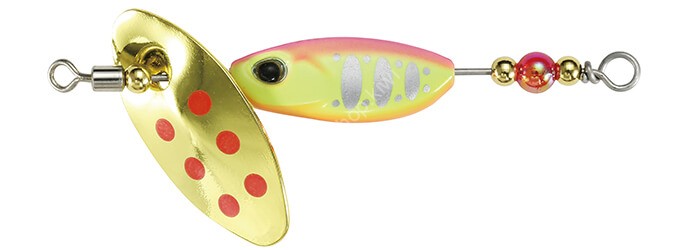 Cuiller Tournante Duo Spearhead Ryuki Spinner 5g 5g LIME CHART YAMAME Item 10142556