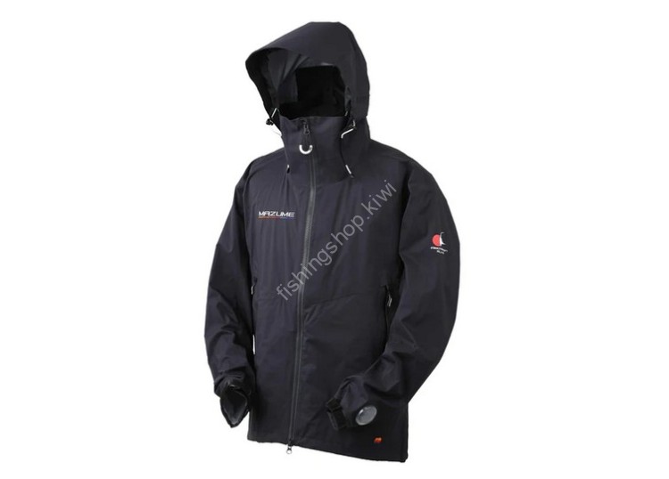 MAZUME Red Moon Rain Jacket III S #Black