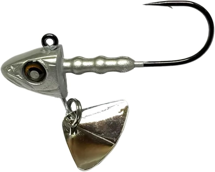 NISHINE Wakasagi Head Finesse 2.7g (1/10oz) Hook No.1 #03 Natural Zinc