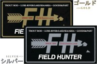 FIELD HUNTER F・H Original Sticker #Gold