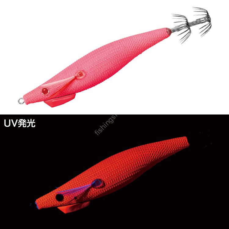 GAMAKATSU 19398 Speed ​​Metal Eggi Dropper Slim 95 F Type #3 Full Pink UV