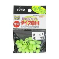 TOHO Luminescent Ball Soft 8H Tokujo Green No. 6