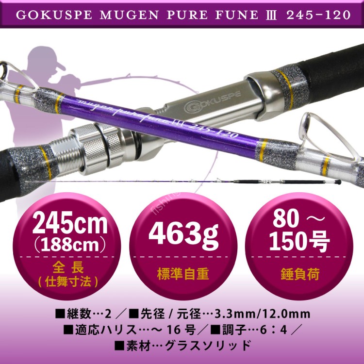 PURETEC 3rd Generation Mugen Pure Fune Purple Edition 245-120