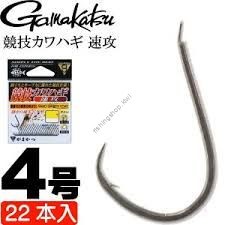 GAMAKATSU Kyougi Kawahagi Sokkou Rose [Nano Smooth Coat] #4 (22pcs)