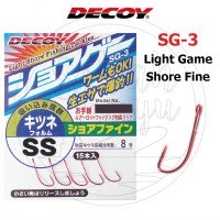 DECOY Shore Fine SG-3 S [Red] (15pcs)