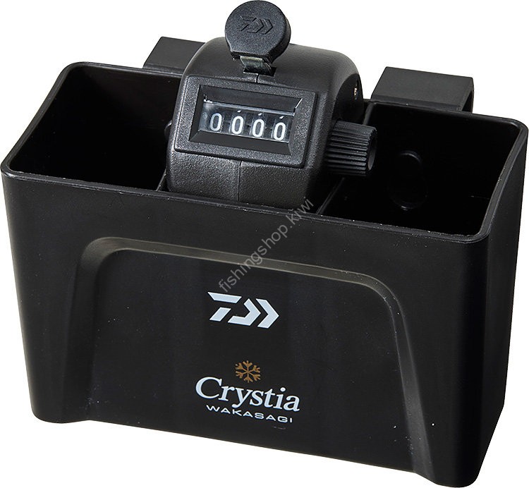 DAIWA Crystia Wakasagi Kaiteki Komono Holder Black
