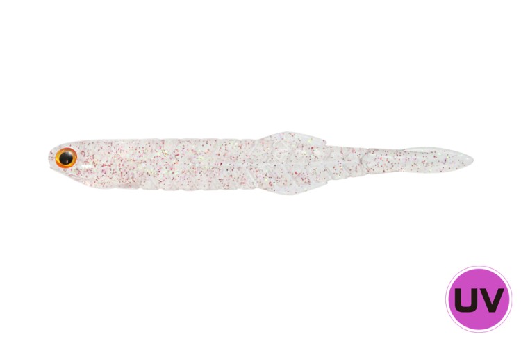 ISSEI Umitaro Katakuchi Worm 4.5'' #064 UV Clear Rainbow RDF (6pcs)