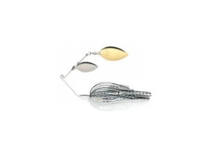 KEITECH Baby TEE-Bone Spinnerbait Double Willow (DW) 3/8oz #493 Blueback Herring