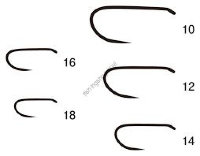 GAMAKATSU R10-B [Matte Black] #18 (20pcs)