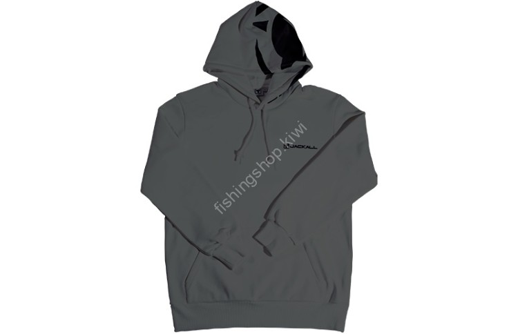 JACKALL Big Logo Hoodie S #Charcoal