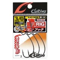OWNER C'ultiva Straight Rig Spin Hook JR-14 #3/0 (3pcs)